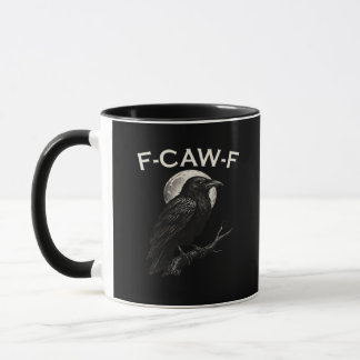 F-Caw-F Kråka Rollig Kråka F-Caw-F Växel Vintage G Mugg