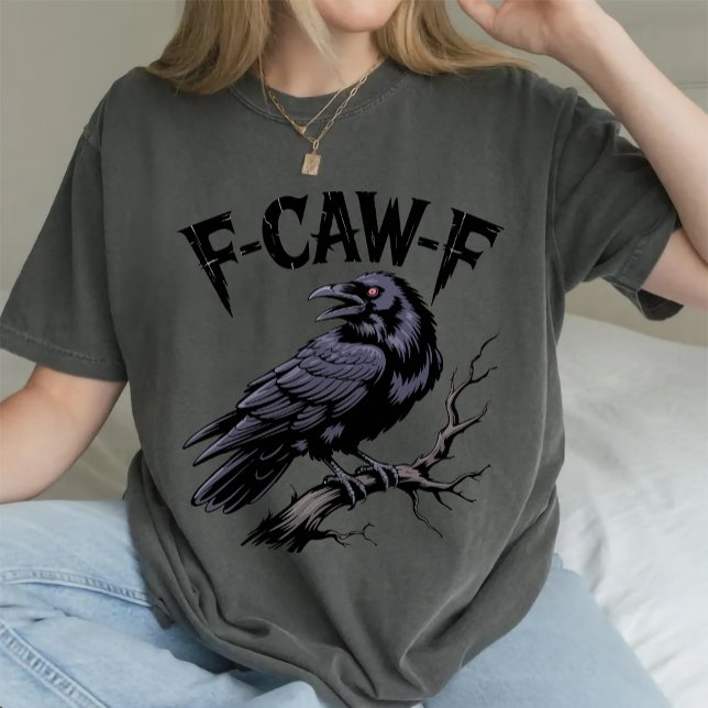 F CAW F-Kråka T Shirt (Skapare uppladdad)