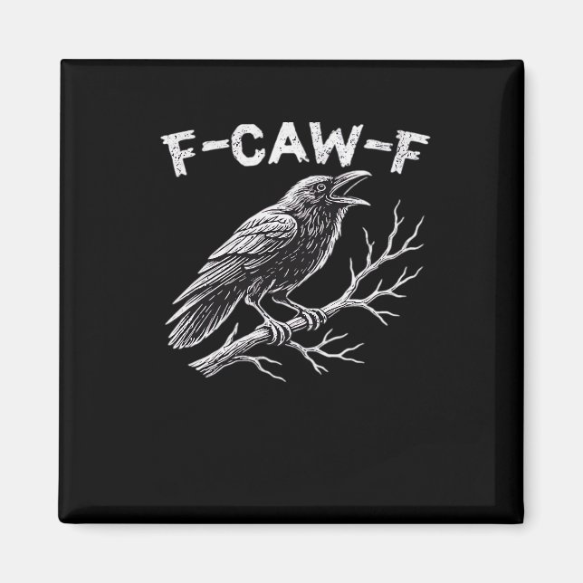F-Caw-F Kreativ stil Magnet (Framsidan)