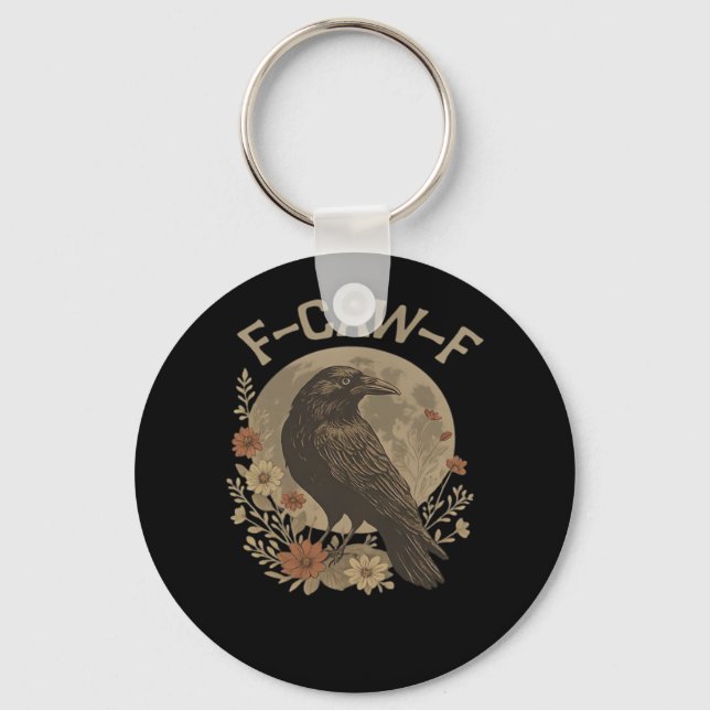 F-Caw-F Kreativ stil Nyckelring (Framsida)