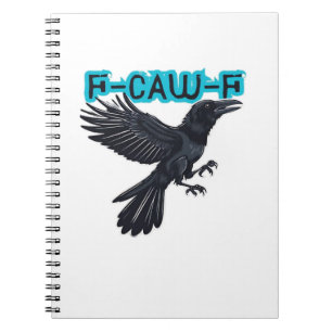 F Caw F Kreativt Casualt Mode Anteckningsbok