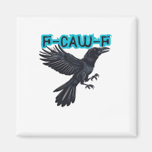 F Caw F Kreativt Casualt Mode Magnet