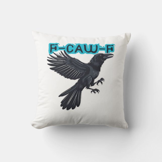 F Caw F Kreativt Ledigt Mode Kudde (Framsida)