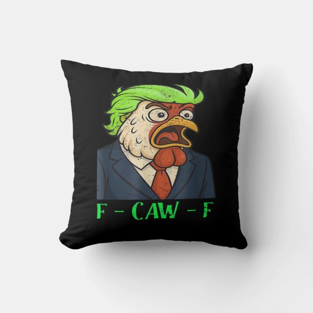 F-Caw-F Kyckling Essential Enkel Ren Kudde (Framsida)