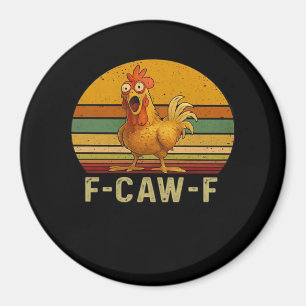 F-Caw-F Kyckling Essential Retro Classic Magnet