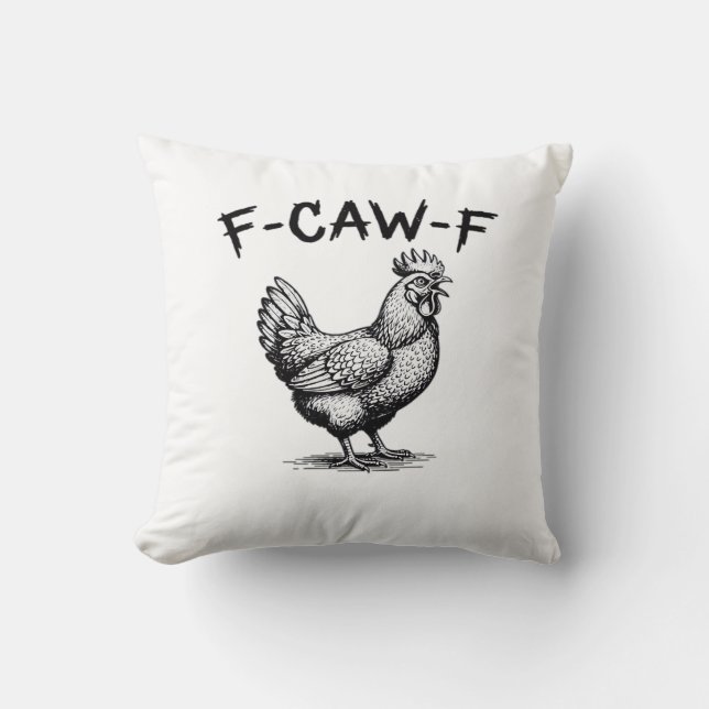 F-Caw-F Kyckling Essentiell Kudde (Framsida)