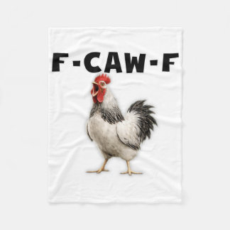 F-caw-f Kyckling Fleecefilt