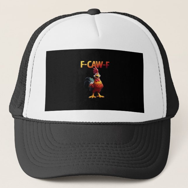 F-Caw-F Kyckling Klassisk Kreativ Ledig Keps (Framsida)