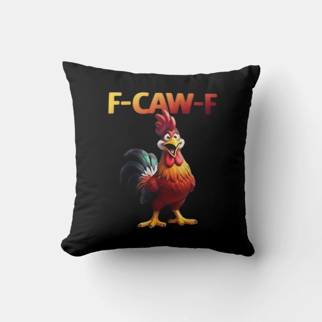 F-Caw-F Kyckling Klassisk Kreativ Ledig Kudde (Framsida)