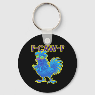 F-Caw-F Kyckling Klassisk Kreativ Ledig Nyckelring