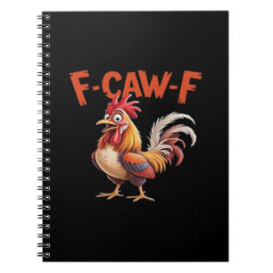F-Caw-F Kyckling Klassisk Kreativ Stil Anteckningsbok