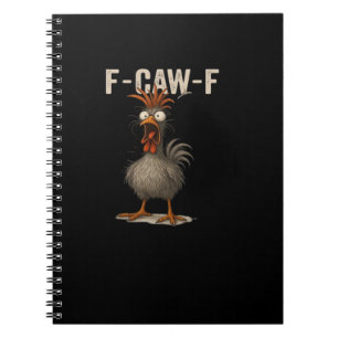 F-Caw-F Kyckling Retro Classic Anteckningsbok