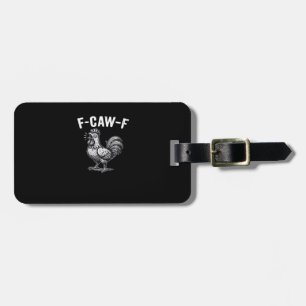 F-Caw-F Kyckling Retro Grafik Bagagebricka