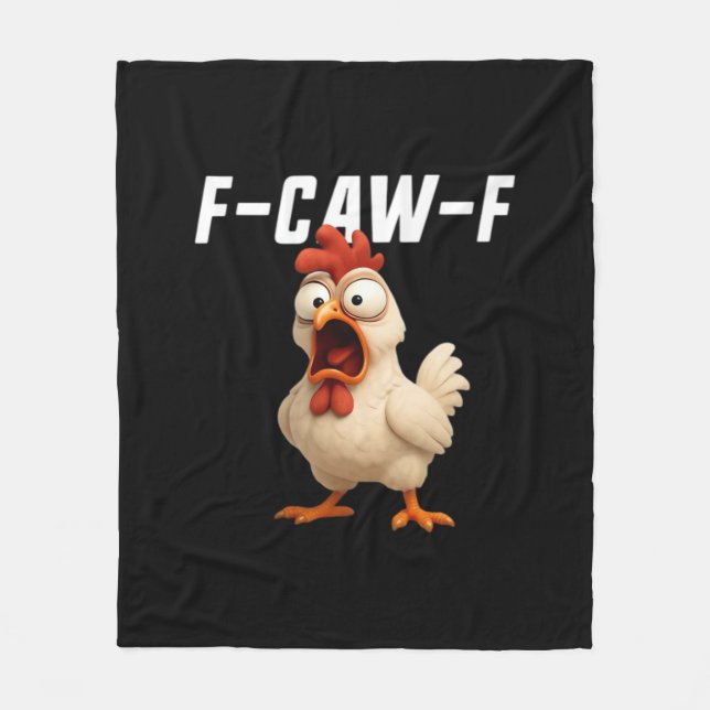 F-Caw-F Kyckling Rollig Kyckling F-Caw-F Utrustnin Fleecefilt (Framsidan)