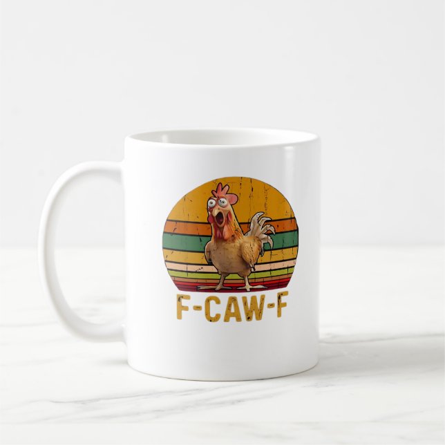 F-Caw-F Kycklinghumor Essential Minimal Ren Kaffemugg (Vänster)