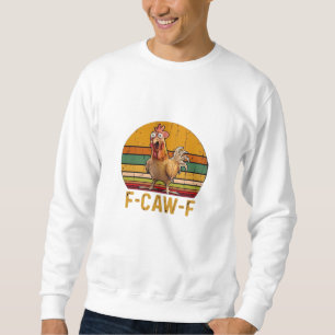 F-Caw-F Kycklinghumor Essential Minimal Rent Lång Ärmad Tröja