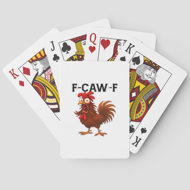F-Caw-F Kycklingklassikern Casinokort (Baksidan)