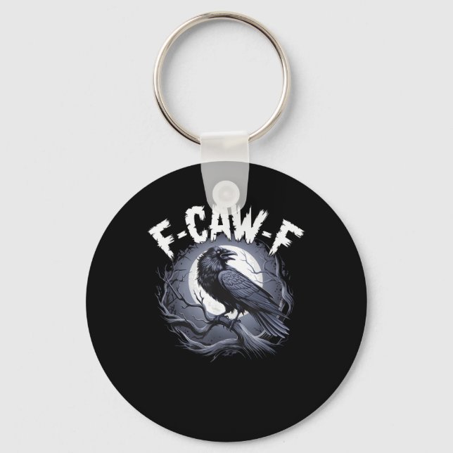 F-Caw-F Minimal Clean Nyckelring (Framsida)