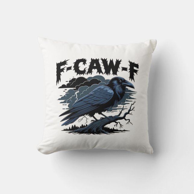 F-Caw-F Minimal ren design Kudde (Framsida)