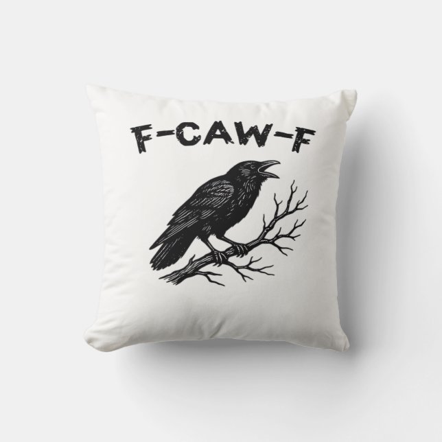 F-Caw-F Minimal Ren Kudde (Framsida)