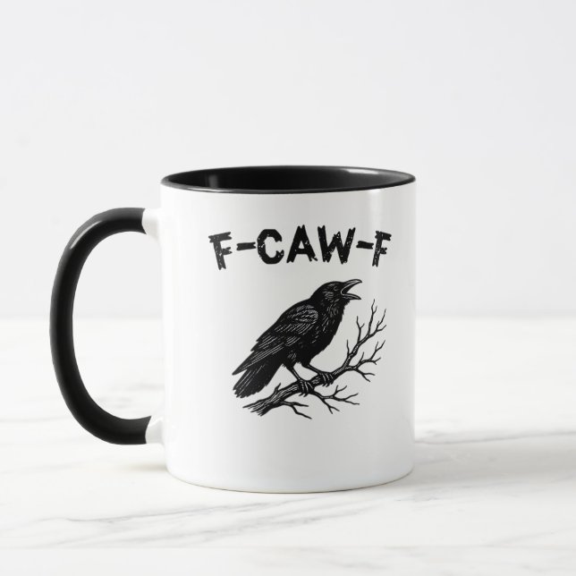 F-Caw-F Minimal ren Mugg (Vänster)