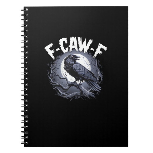 F-Caw-F Minimal Rent Anteckningsbok (Framsidan)