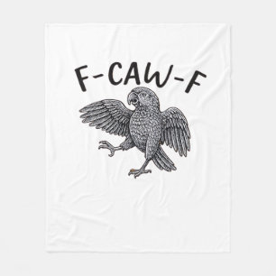 F Caw F Minimalistisk Ren Design Fleecefilt