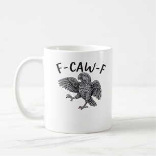 F Caw F Minimalistisk Ren Design Kaffemugg