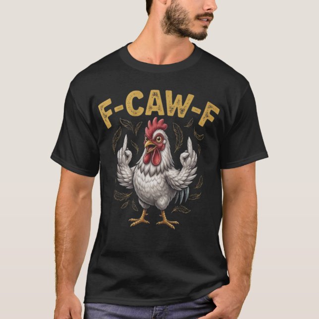 F-CAW-F Ohyfsad Tupp  T Shirt (Framsida)