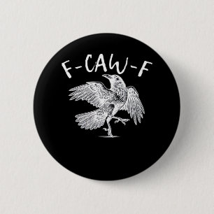 F-Caw-F Raven Retro Classic Knapp