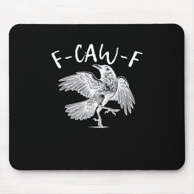F-Caw-F Raven Retro Classic Musmatta (Framsidan)