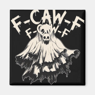 F Caw F Raven Retro Klassisk Stil Magnet