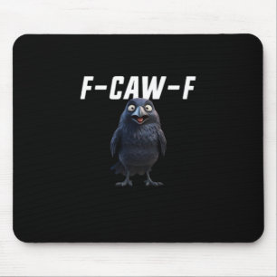 F Caw F Raven Rolig Utrustning Kreativ Stil Musmatta
