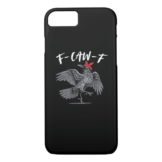 F-Caw-F Retro Classic Case-Mate iPhone Skal (Baksida)