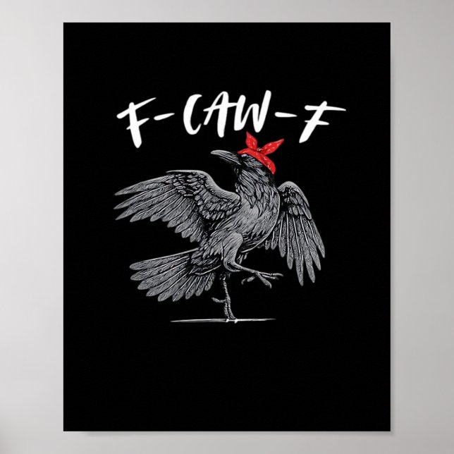 F-Caw-F Retro Classic Poster (Framsidan)