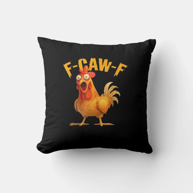 F-Caw-F Retro Klassiker Kudde (Framsida)