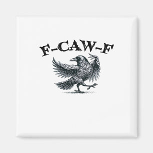 F-Caw-F Retro Stil Magnet