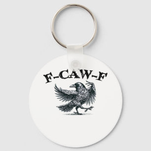 F-Caw-F Retro Stil Nyckelring