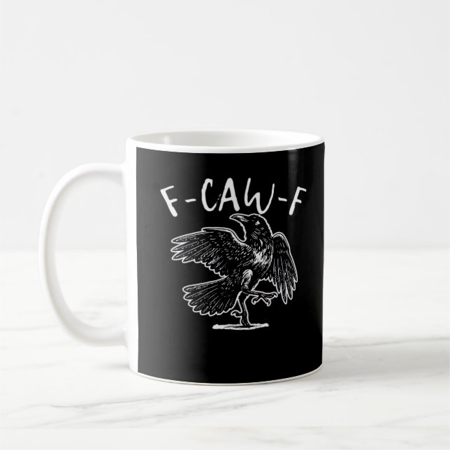 F Caw F Rolig Design  Kaffemugg (Vänster)