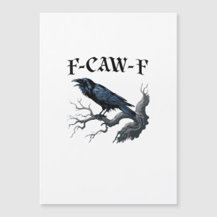 F-Caw-F Rolig Fågel Kråka