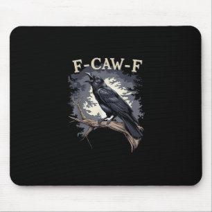 F Caw F Rolig Fågel Kråka Kreativt Casual Design Musmatta