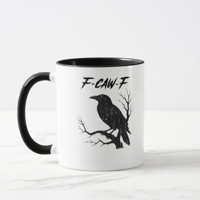F-Caw-F Rolig Kråka Mugg (Vänster)