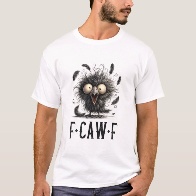 F CAW F Rolig T Shirt (Framsida)