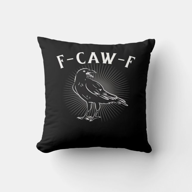 F-Caw-F Roligt Casual Kudde (Framsida)