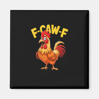 F Caw F Roligt Citat Tupp Meme Älskare Design Magnet