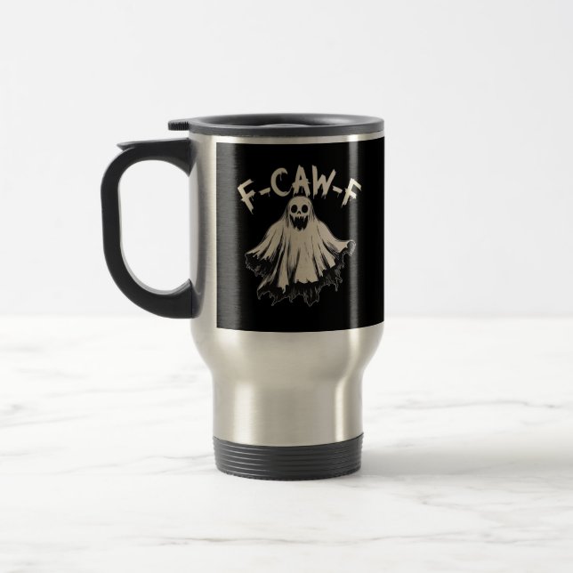 F-Caw-F Roligt Humor Cool Unik Resemugg (Vänster)