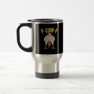F-Caw-F Roligt Kycklinghumor F-Caw-F Citat Tupp Resemugg