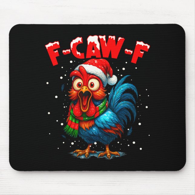 F Caw F Rooster Christmas Fcawf Chicken Whisperer  Musmatta (Framsidan)