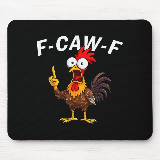 F Caw F Rooster Funny Bird Fcawf Chicken Whisperer Musmatta (Framsidan)