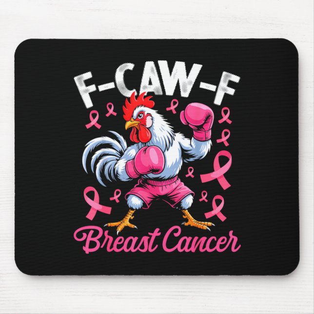 F Caw F Rooster Meme Chicken Humor Breast Cancer A Musmatta (Framsidan)